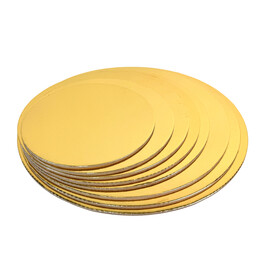 Cake Board Round (Gold)